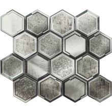 China Manufacture Hexagon Metal Aluminium Mosaic